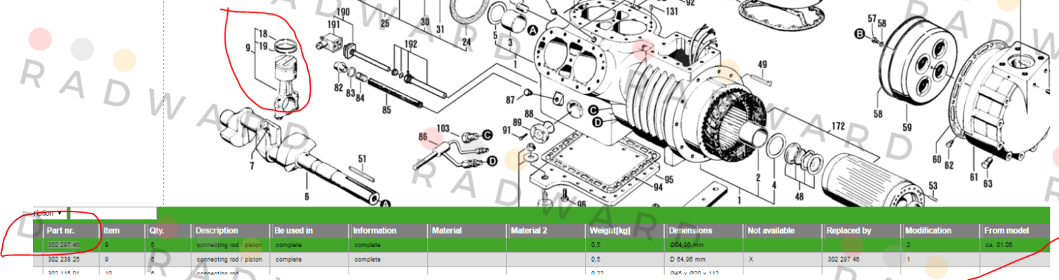 Bitzer-4J,6J 302 297 46  price