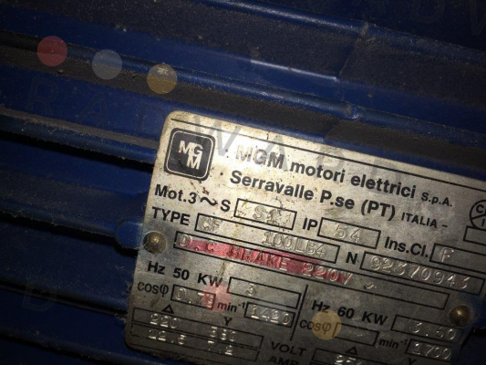 M.G.M MOTORI-CF 100LB4 obsolete, replaced by BA 100 LB4 price
