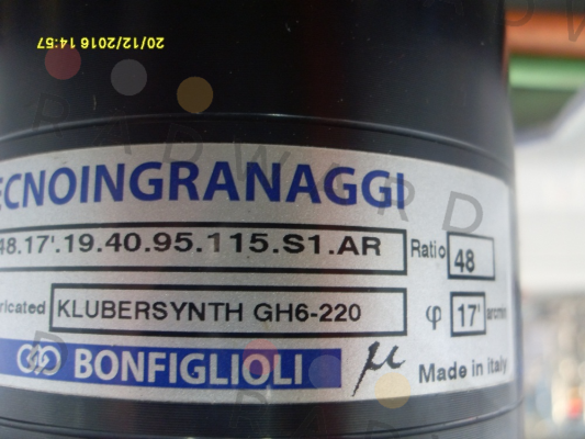 Bonfiglioli-MP 080.3.48.17".19.40.95.115.S1.AR price