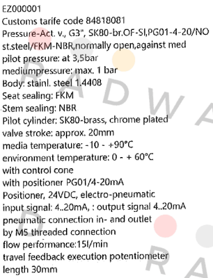 End Armaturen-EZ000001 price