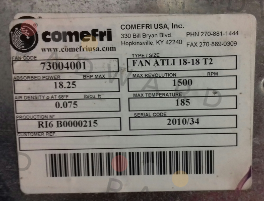 Comefri-73004001 price