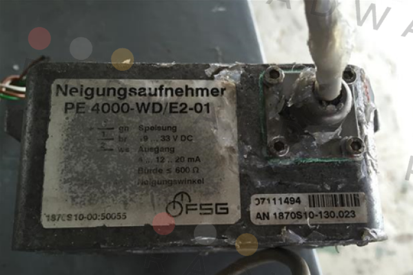 FSG Fernsteuergeräte-PE4000-WD/E2-01 (Artikelnummer 1870S10-130.023) price