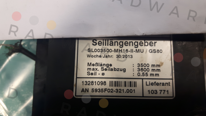 FSG Fernsteuergeräte-SL003500-MH 16-ll-MU/ GS80  oem  price