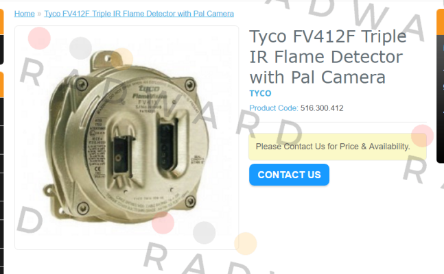 Tyco Fire-FV412F  price