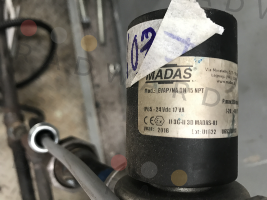 Madas-P/N: EVAP02N 005 Type: EVAP/NA DN15 price