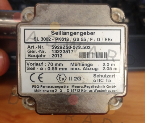 FSG Fernsteuergeräte-SL3002-PK613  price