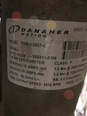 Danaher Motion-CRW 821338 price