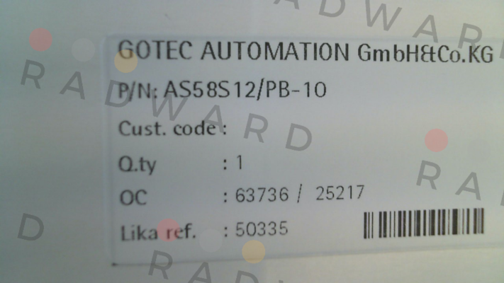 Lika-AS58S12/PB-10 price