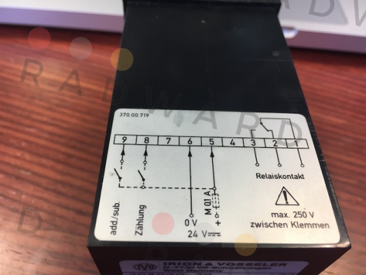 Irion-Vosseler-952736-05 obsolete replaced by MV.051.197 /01  price