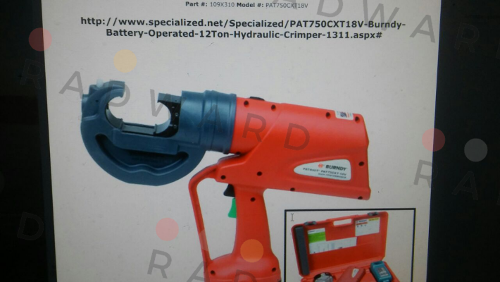 Burndy-PAT750CXT18VCE250V price