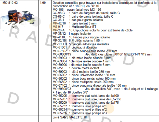Catu-MO51003 price