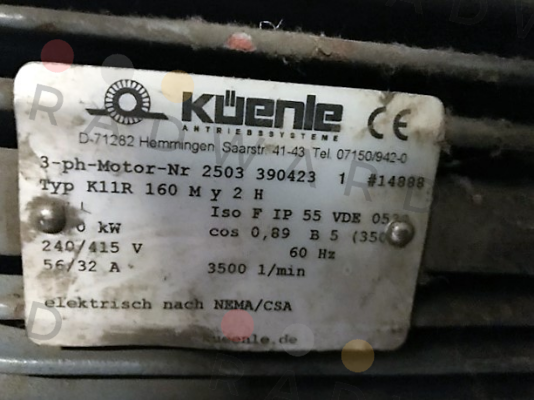 Küenle-K11R 160 MY2H  oem  price