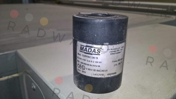 Madas-EVP/N.C.DN15 (EVPF02 008) price