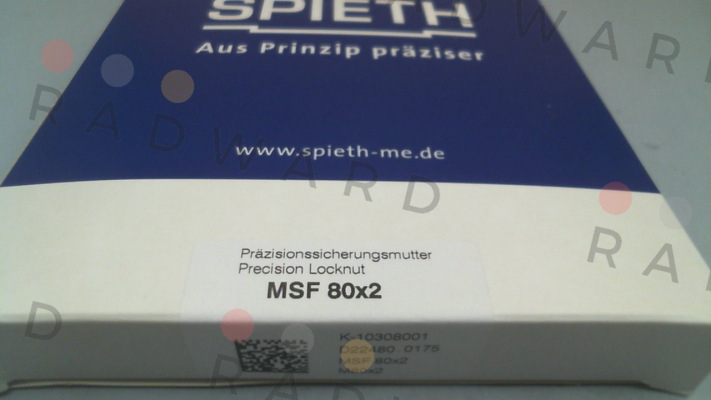 Spieth-MSF 80x2 (K-10308001) price