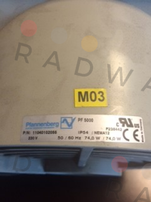 Pfannenberg-PF 5000 REPLACED BY PF 65000 230V 54 Ral 9011 11665102050  price