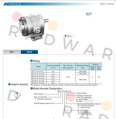 Yuken-50T-36-F-R*-30  price