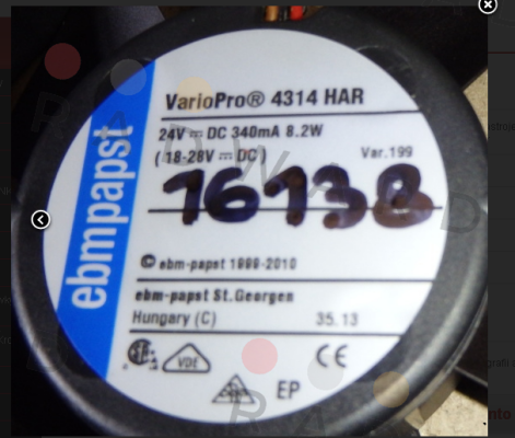 EBM Papst-VARİO PRO 4314 HAR oem  price