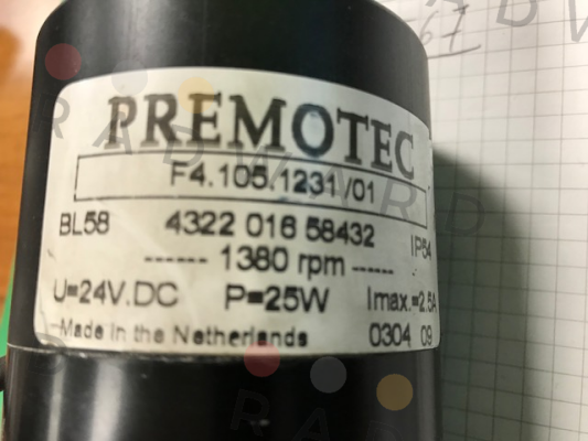 Premotec-F4.105.1231/01 BL58 4322 016 58432 (OEM)   price