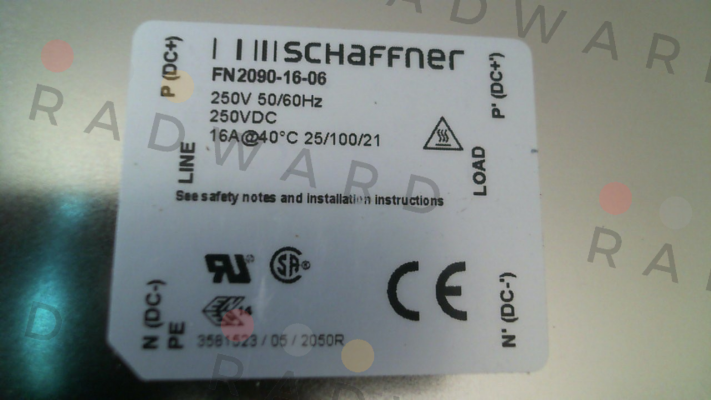 Schaffner-FN2090-16-06 price