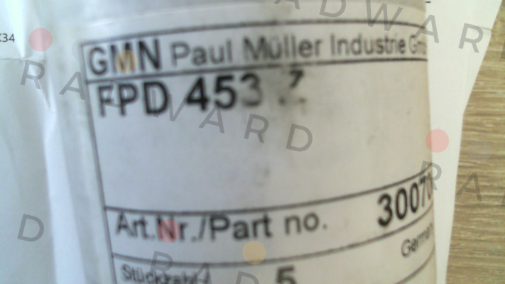 Gmn-P/N: 19FPD453Z Type: FPD 453 Z price