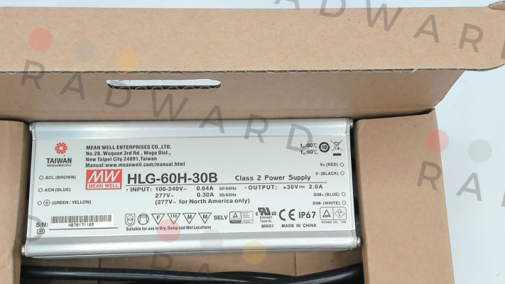 Mean Well-HLG-60H-30B price