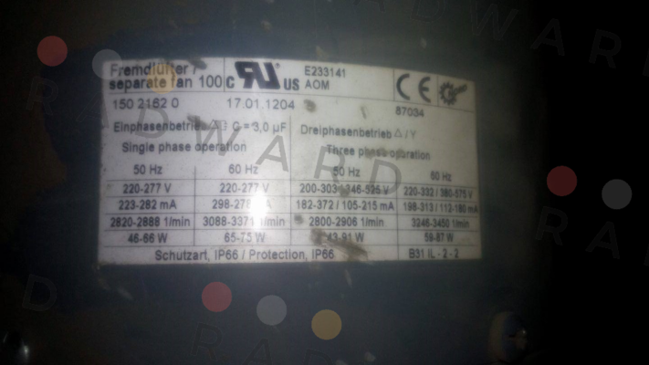 Wistro-17.01.1204 (FLAI Bg100 K IP66 250lg GNO)  price