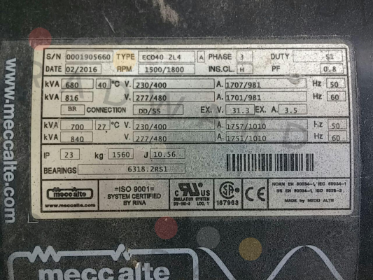 Mecc Alte-ECO402L4BMD114PD  price