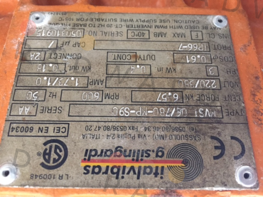 Italvibras-MVSI 06/780-MP-S9O obsolete,replaced by  MVSI 06/780-MP-S08  price