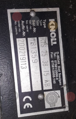 KNOLL-KTS 25-38-T-KB // 97399 price