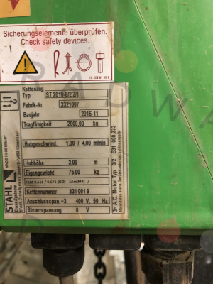 Stahl CraneSystems-ST 2010-8/2 2/1 price