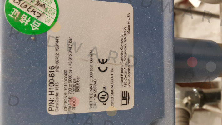 United Electric Controls-H100-616-1010 price