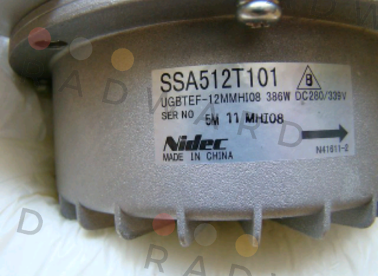 Nidec-Cover for  SSA512T101  price