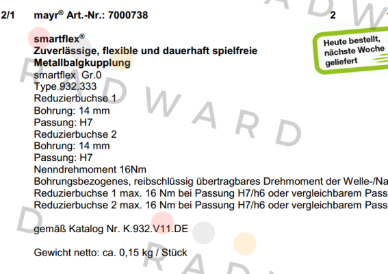Mayr-7000738   price