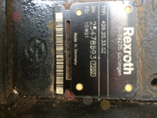 Rexroth-Spare part list for 426.20.33.52  price