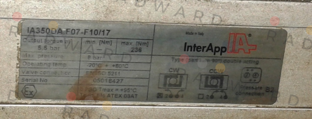 InterApp-IA350DA F07-F10/17  obsolete/ replaced by IA350D.F07-F1017 price