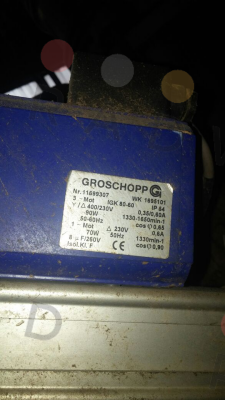 Groschopp-11699307 WK1695101 1GK80-60 N:1330  price