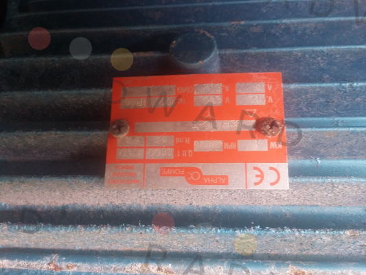 Alpha Pompe-03 RA/G-T  price