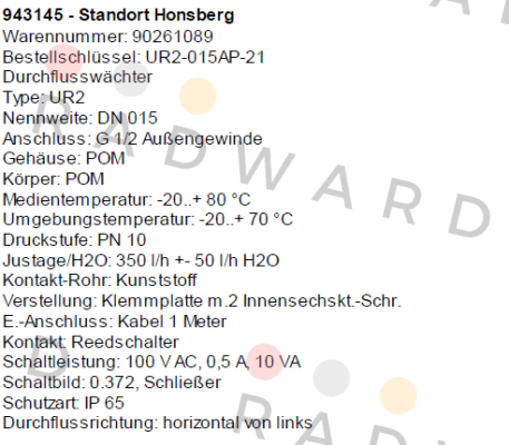 Honsberg-UR2-015AP-21  price
