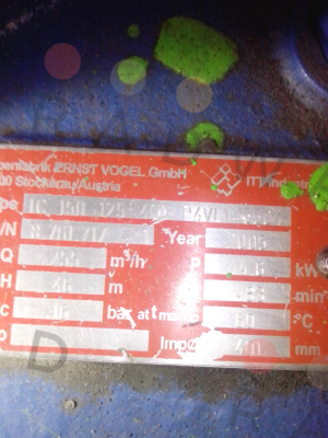 Vogel-IC 150-125-400 P4VL1-5504  price