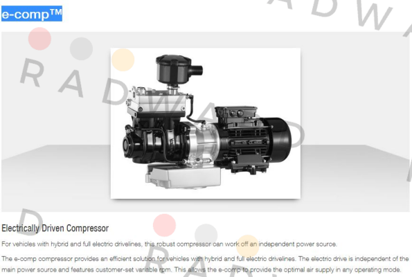 Wabco-e-comp™  price