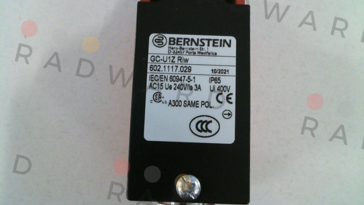 Bernstein-P/N: 6021117029 Type: GC-U1 RIW price