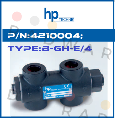 HP Technik-4210004 / B-GH-E/4 price
