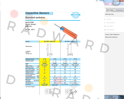 Ege-KNK 015 GSP price