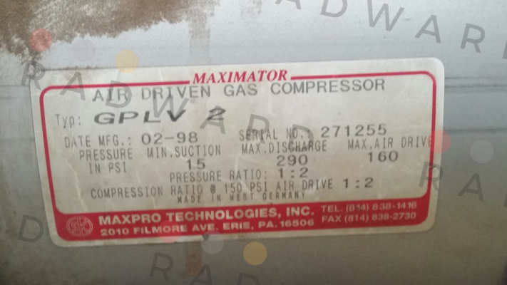 Maximator-3220.0327 price