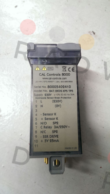 Cal Controls-CAL 8000 / SN:80005402410 obsolete  price