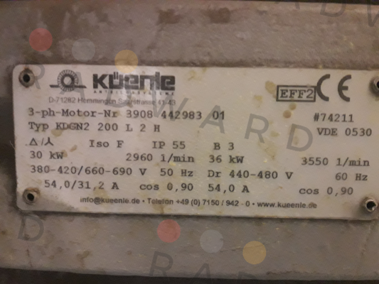 Küenle-3908 442983 01 OEM!!  price