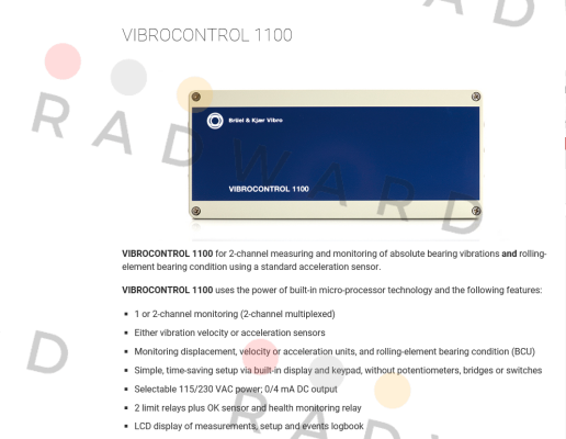 Bruel-Kjaer-VC-1100-C02 price
