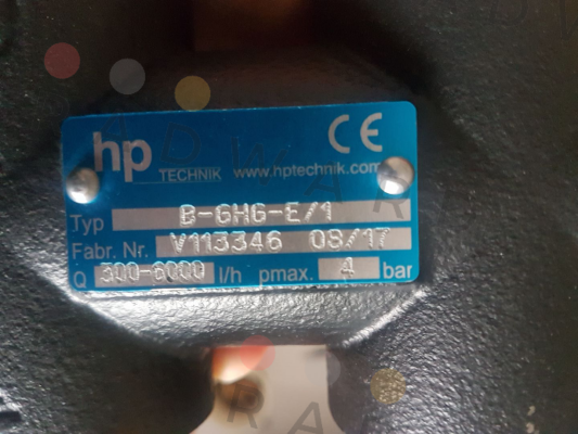HP Technik-B-GHG-E/1   300-6000l/h  price