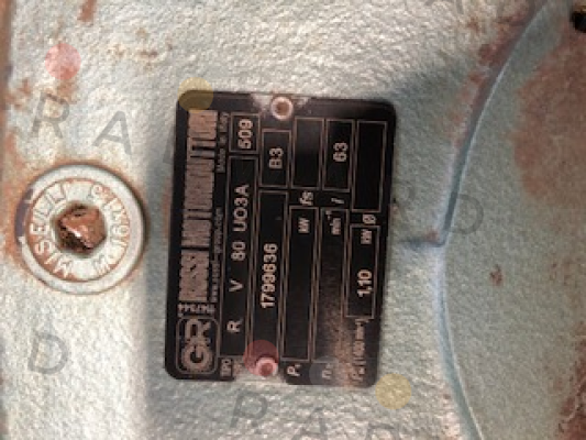 Rossi-R V 80 UO3A / 1799636 obsolete, replaced by R V 80 UO3A 63  price