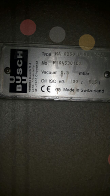 Busch-Type: RA 0250 D 501 QMXX  P/N: P104530102  obsolete replaced by  RA0255  price